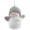 Фигурка декоративная подвесная &quot;Снеговик&quot;,   L5,5 W4,5 H7,5 см, 2в.