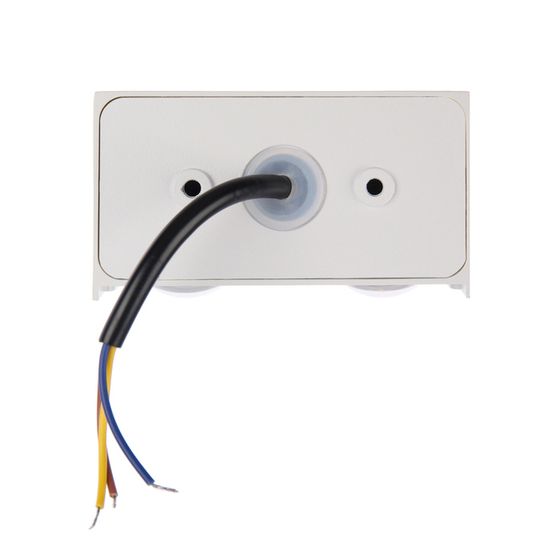 !09 Светильник фасадный белый «Каскад», FSD-094, 2 Вт, 3000К, 2 луча, IP65, 220 В, металл