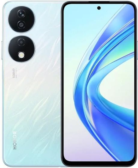 Смартфон Honor X7b 8GB/128GB мерцающий серебристый