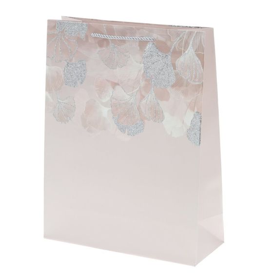 Пакет подарочный (бумага 210г/м2, (блок микс 12шт), L30 W12 H39 см, 4в.