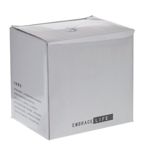 Кружка с крышкой и ложкой, 400 мл, L12 W9 H9 см,дизайн микс