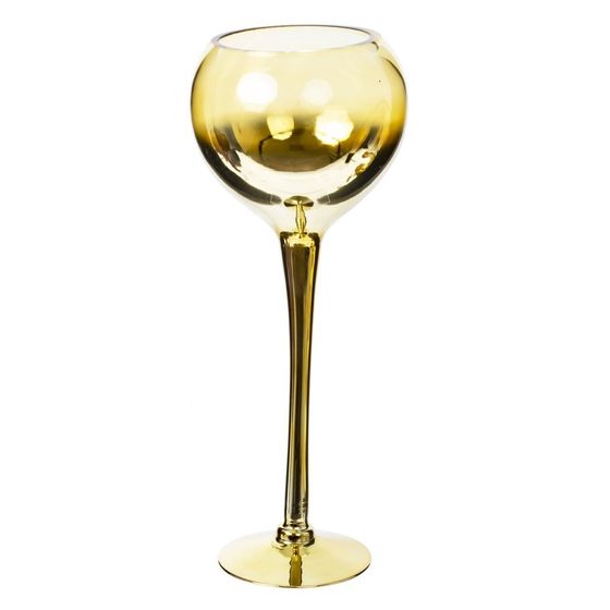 Набор из 3-х подсвечников, L38 W13 H35 см