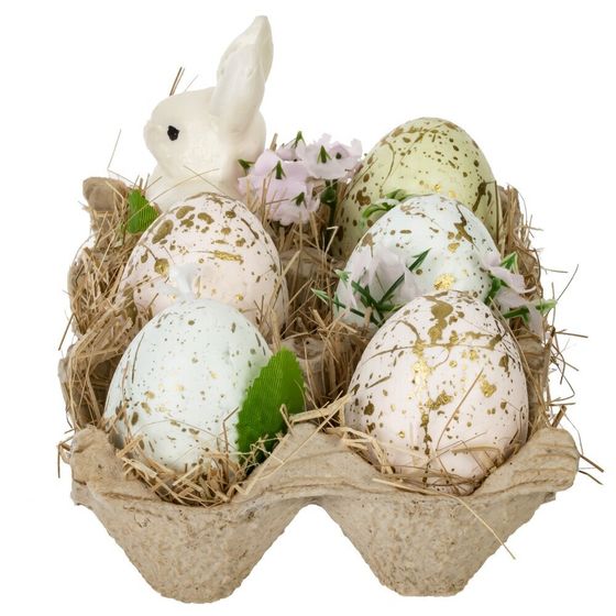 Изделие декоративное &quot;Пасхальная композиция&quot;, L14,5 W10 H9,5 см