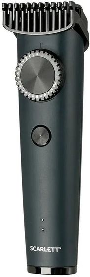 Машинка для стрижки Scarlett SC-HC63C104 аккум./сеть (насадок 1шт) графитовый/черный