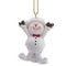 Фигурка декоративная подвесная "Снеговик", L3,5 W2,5 H5 см, 4в.