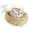 Изделие декоративное &quot;Гнездо пасхальное&quot; L7,5 W7,5 H5 см, 2в.