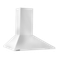Вытяжка купольная Exiteq EX-1086 белый управление: механическое (1 мотор)
