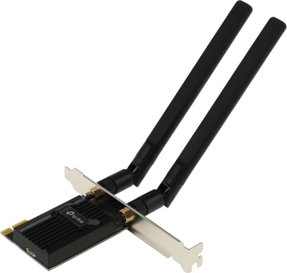 Сетевой адаптер WiFi + Bluetooth TP-Link Archer TX55E AX3000 PCI Express