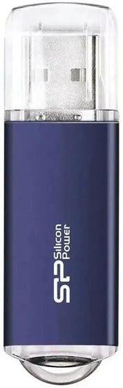 Флеш диск 64Gb Silicon Power Ultima II USB 2.0 синий (SP064GBUF2M01V1B)