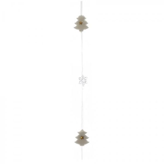 Изделие декоративное  Гирлянда &quot;Ёлочка&quot;, L190 W4 H1,5 см, 3в.