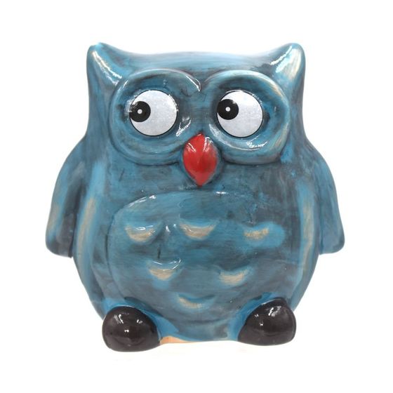 Копилка &quot;Сова&quot;, L12,5 W10 H12 см, 2в.