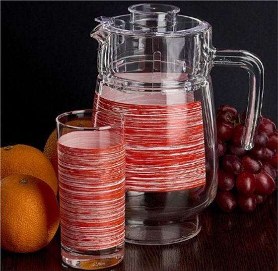 Набор питьевой 7 предметов БРАШМАНИЯ РЕД