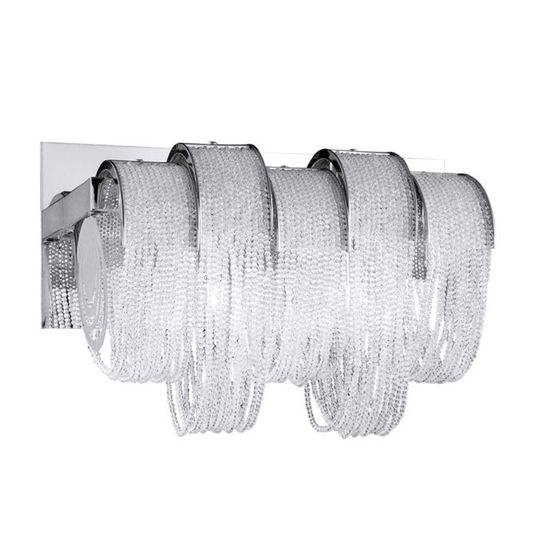 Бра CITY LIGHTS CRYSTAL 3x60Вт G9 хром 32x17,7x22,2см