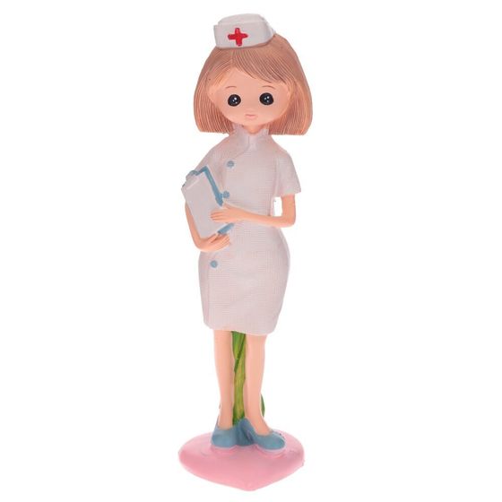 Фигурка декоративная "Доктор" L6 W5 H19,5 см, 1 штука, дизайн микс