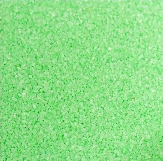 !09 Песок цветной , цвет салатовый, 400 г