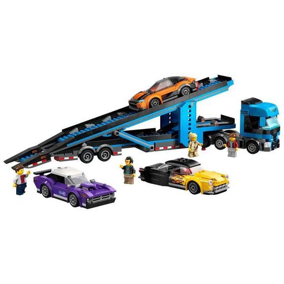LEGO Транспортная машина со спортивными автомобилями Строительная игра