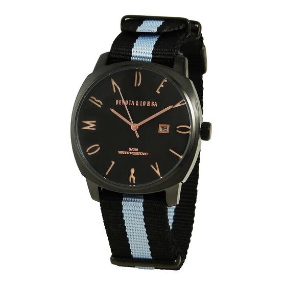 DEVOTA &amp; LOMBA WATCHES DL008MSPBKGR- watch