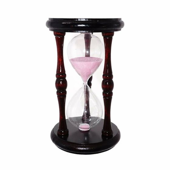 Часы песочные (1 мин. 20 сек.), Д10 Ш10 В17 см, 4в.