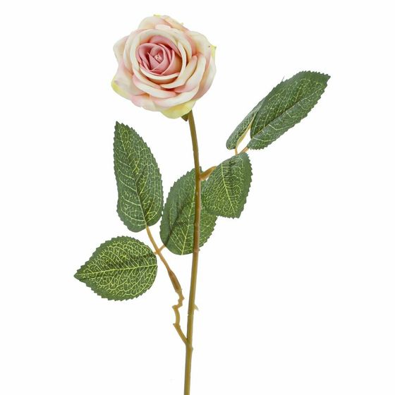 Цветок искусственный &quot;Роза&quot; (силиконовое покрытие), L8 W8 H52 см