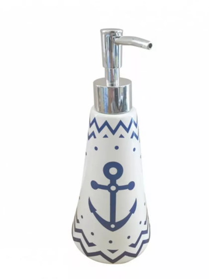 !09 Дозатор для жидкого мыла «Корсика», 350 мл., керамика,