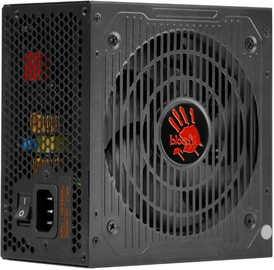 Блок питания 850W ATX Bloody BD-PS850G 80+ gold (20+4pin) APFC 120mm fan 12xSATA Cab Manag RTL
