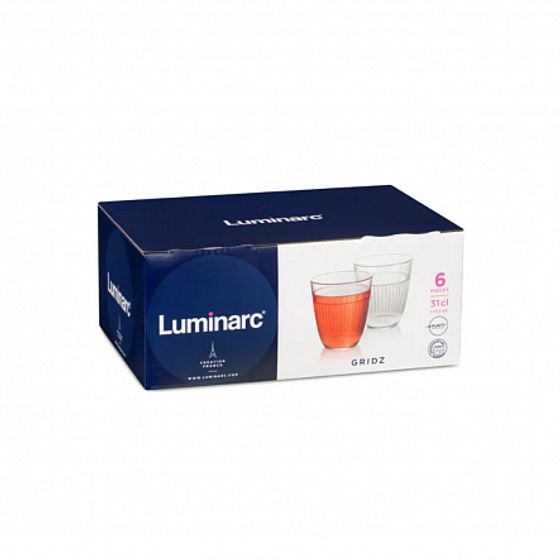 Набор стаканов NEO GRIDZ 6шт 310мл