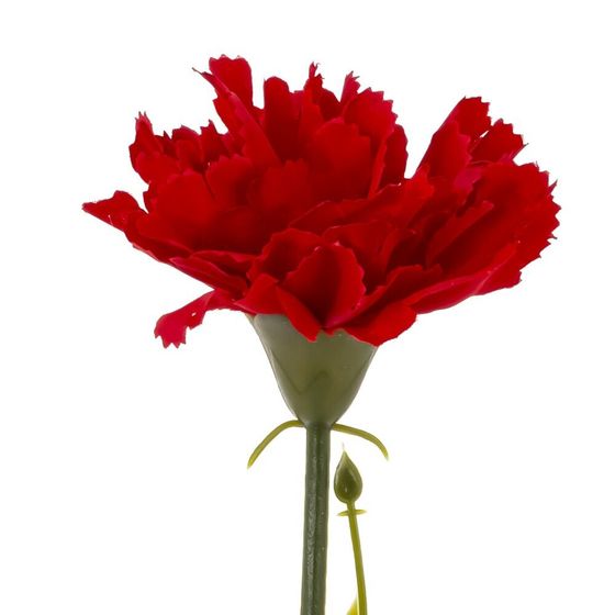 Цветок искусственный &quot;Гвоздика&quot;, L7 W7 H30 см