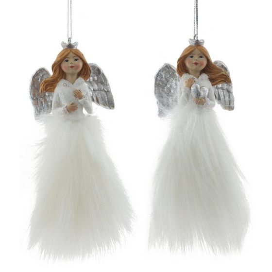 Изделие декоративное подвесное "Ангел", L5 W3,5 H13 см, 2в.
