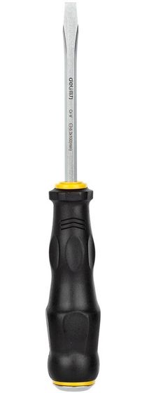 Отвертка шлицевая Deli DL6270041 со сквозным хвостовиком SL6x100
