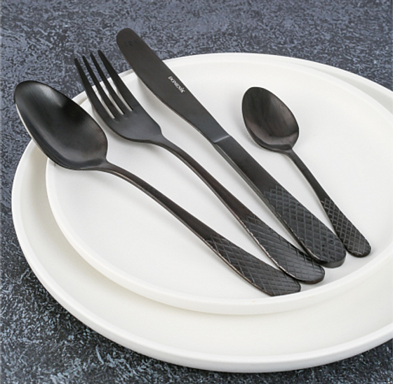 Ложка чайная BLACK NET 2шт