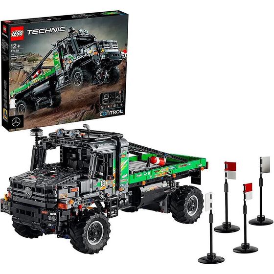 LEGO 42129 Trial Truck 4x4 Mercedes Benz Zetros Игра