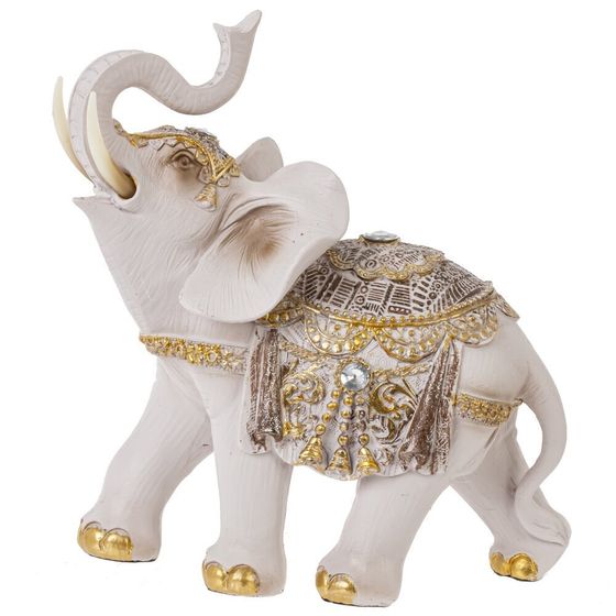Фигурка декоративная &quot;Слон&quot;, Д19 Ш10 В21 см, 2в.