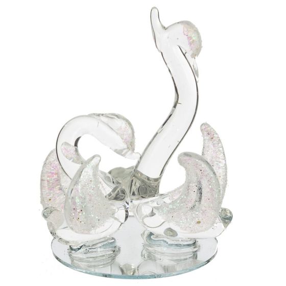 Фигурка декоративная "Лебеди", L4 W4 H6 см