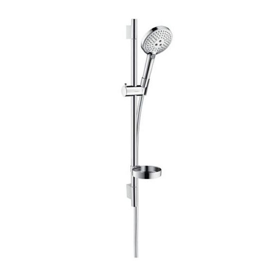 Душевой гарнитур Hansgrohe Raindance Select 120 Unica Set, со штангой 65 см