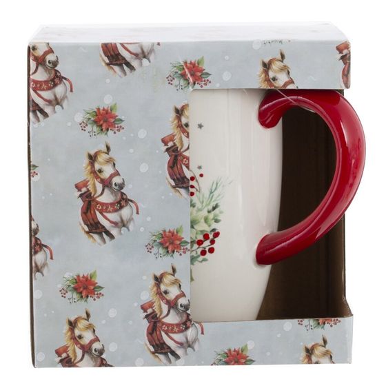 Кружка &quot;Лошадь&quot;, 520 мл, L13,5 W9 H13 см