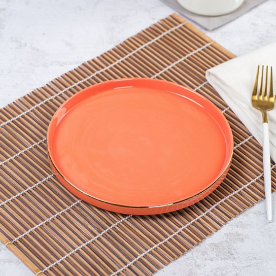 Тарелка десертная CORAL GOLD 21см