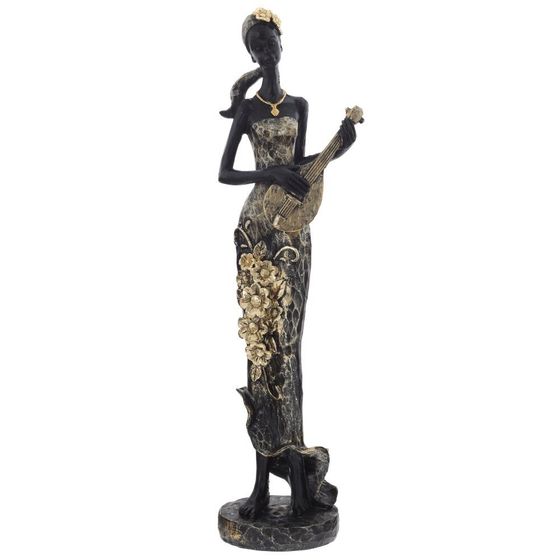 Фигурка декоративная "Африканка", L11 W9 H39 см