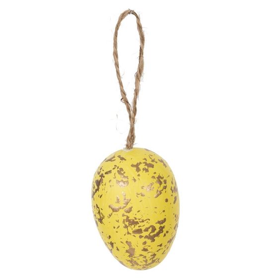 Набор из 6-х изделий декоративных подвесных &quot;Яйцо&quot; (4*6), L13,5 W12,5 H4 см
