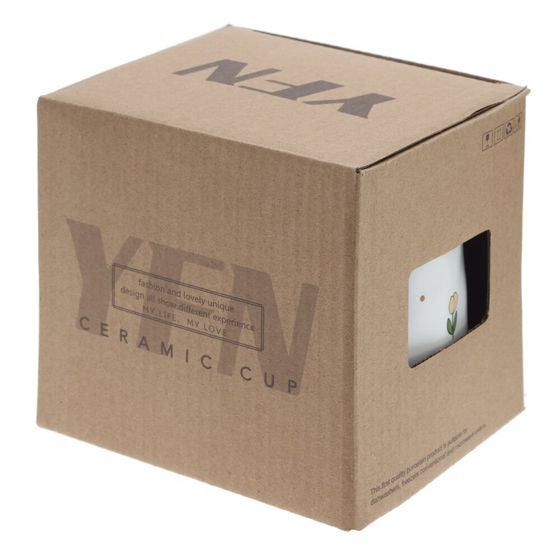 Кружка, 350 мл, L14 W11 H9,5 см, 4в.