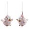 Фигурка декоративная подвесная "Птичка",   L5 W5,5 H5 см, 2в.