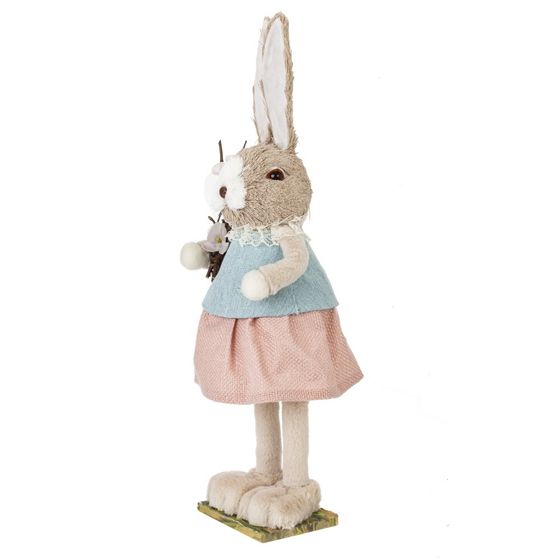Фигурка декоративная "Зайка", L11 W10 H45 см