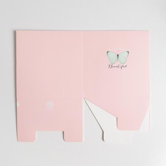 !Коробка для цветов 3 штуки с PVC-крышкой Beautiful, 12 × 12 × 12 см