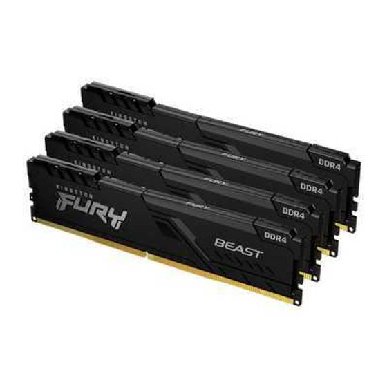 Память DDR4 4x4Gb Kingston KF426C16BBK4/16