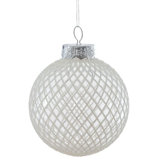 Набор из 9шт Украшение новогоднее &quot;Шар&quot;, D8см, L24,6 W8 H24,6см