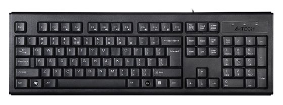 Клавиатура A4Tech KR-83 проводная черный