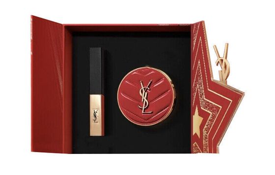 SAINT LAURENT Festival Star Box Makeup Sets Complexion Brightening Skin Tone Sunscreen And Concealer 2-Piece Set