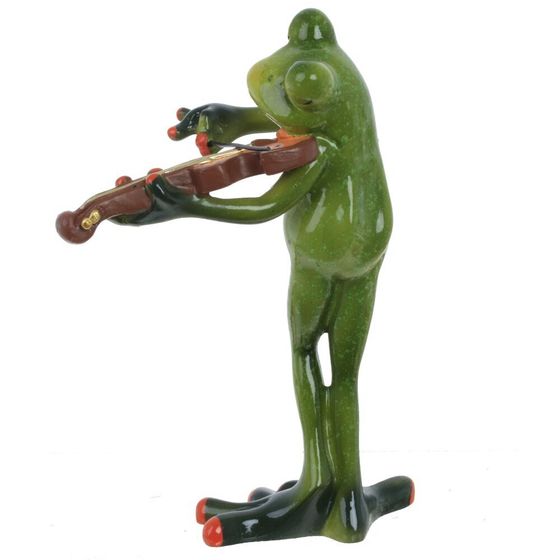 Фигурка декоративная &quot;Лягушка&quot;, Д14 Ш5 В14 см, 3в.