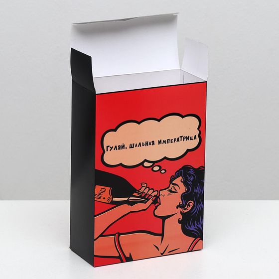 !09 Коробка складная с приколами (набор 3 штуки) «Гуляй шальная», 16 × 23 × 7,5 см.