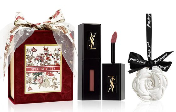 SAINT LAURENT Makeup Sets Velour Satin Natural Glossy Lip