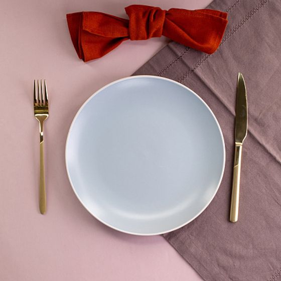 Тарелка обеденная SCANDY BLUE 24см